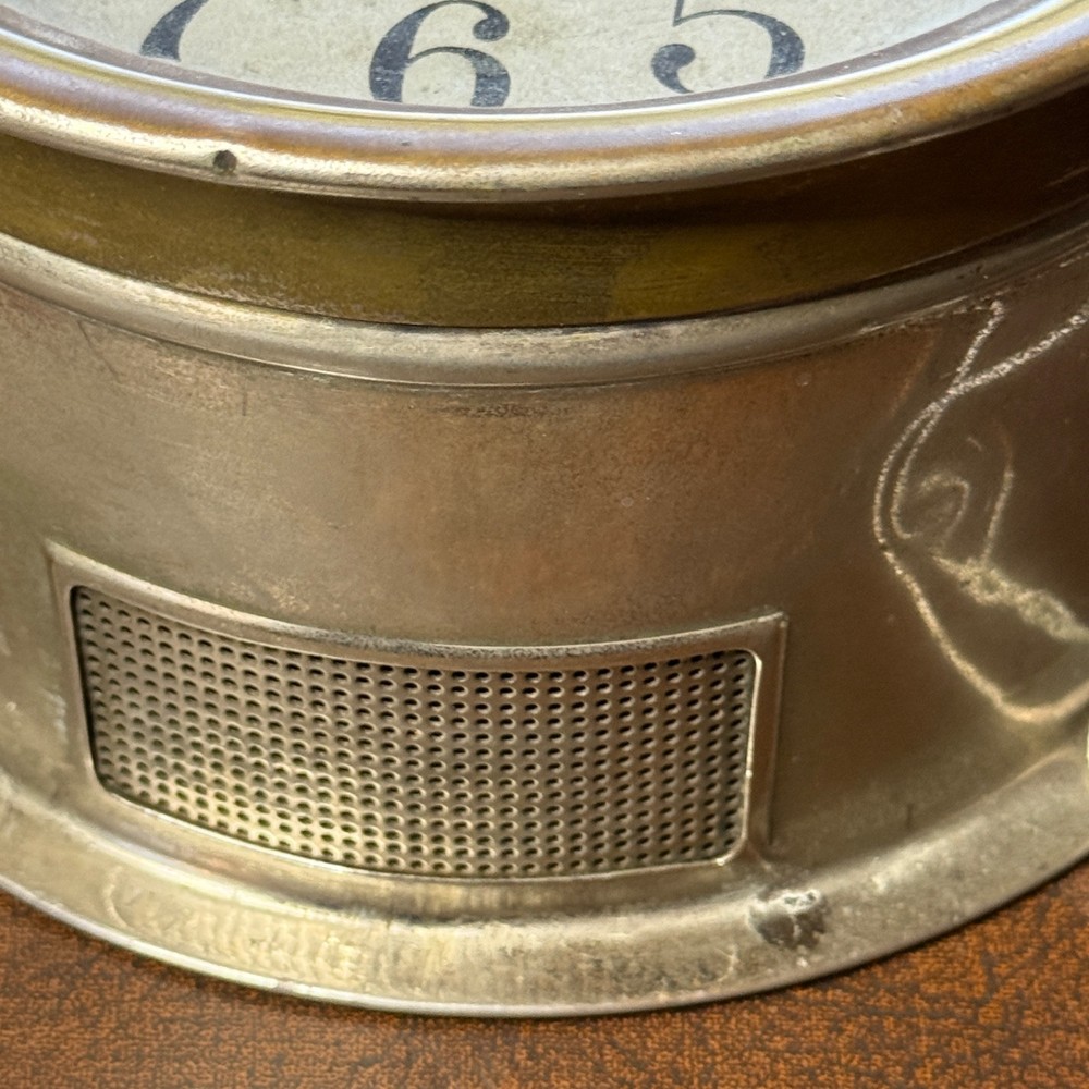 Antique SETH THOMAS Nautical Bulkhead Repeating Clock Repeater Working Great