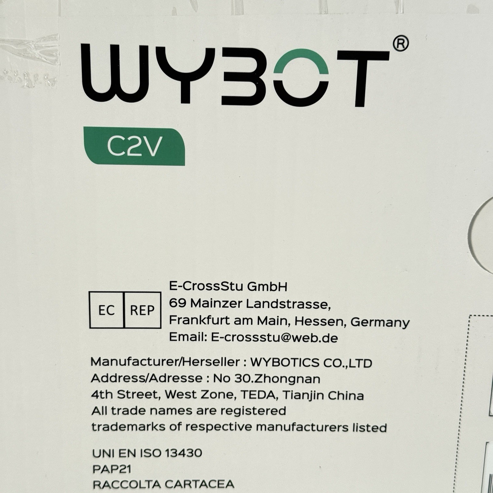 WYBOT C2 Vision Cordless Pool Cleaner Robot for Inground Pools with AI Camera