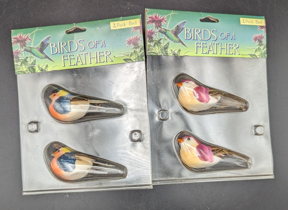 8 Assorted Birds For Arts & Crafts Project (New & Used)
