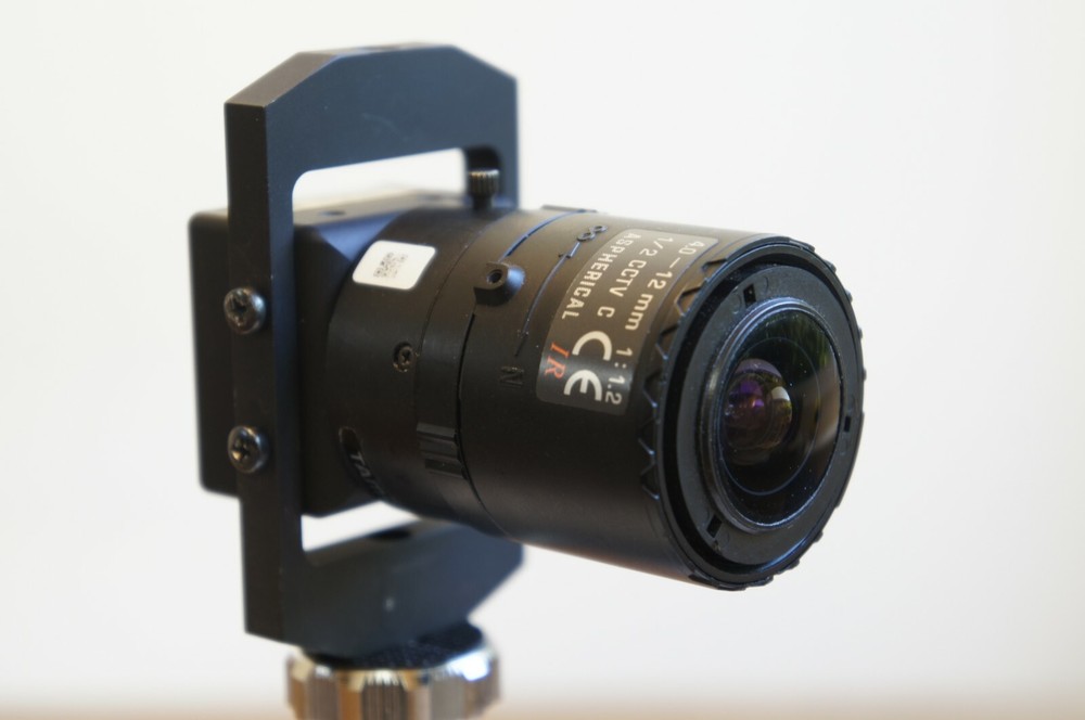 USB Machine Vision Camera: VRMagic Image Sensor + Tamron 12VM412ASIR Zoom Lens