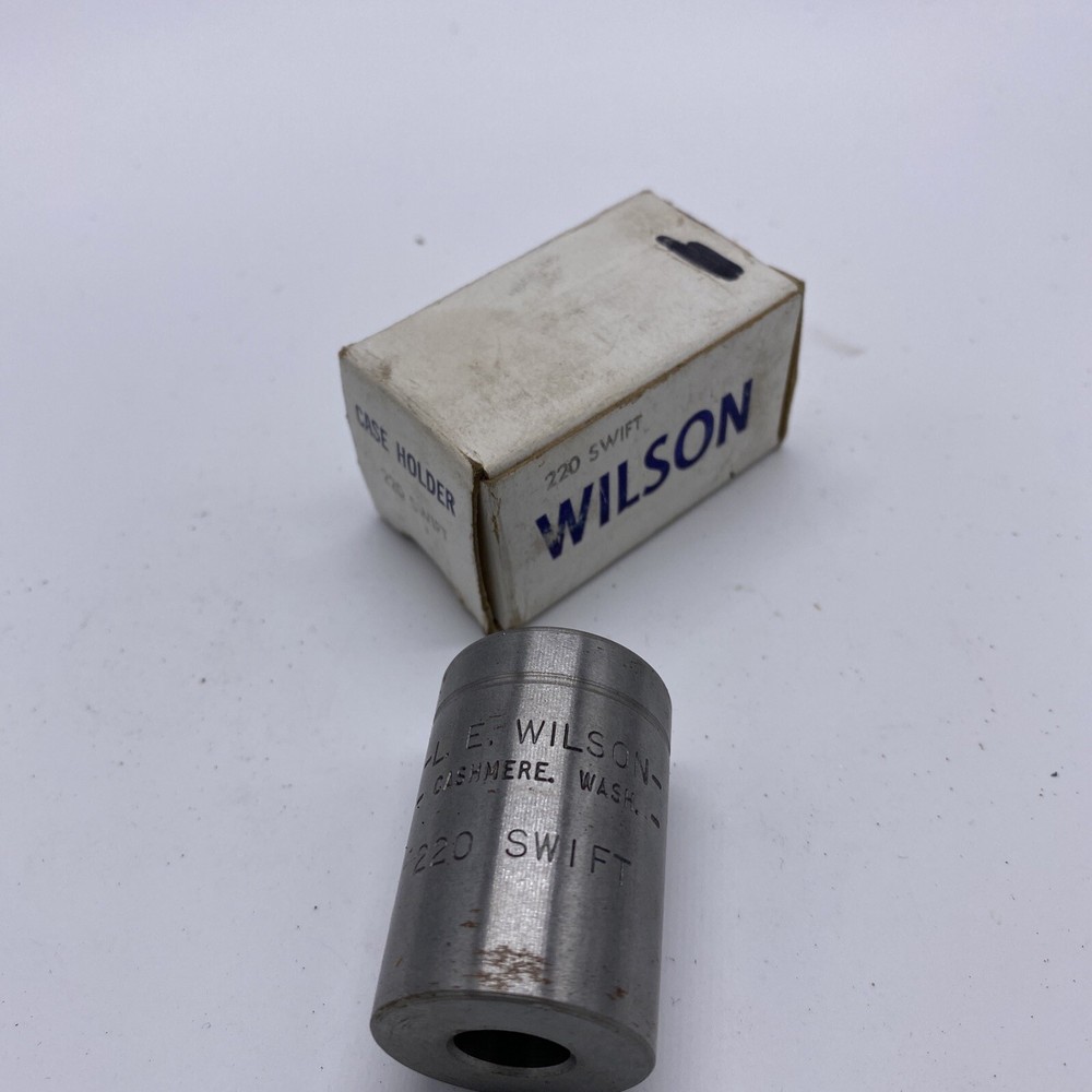 L. E. Wilson Trimmer Case Holder -  220 Swift