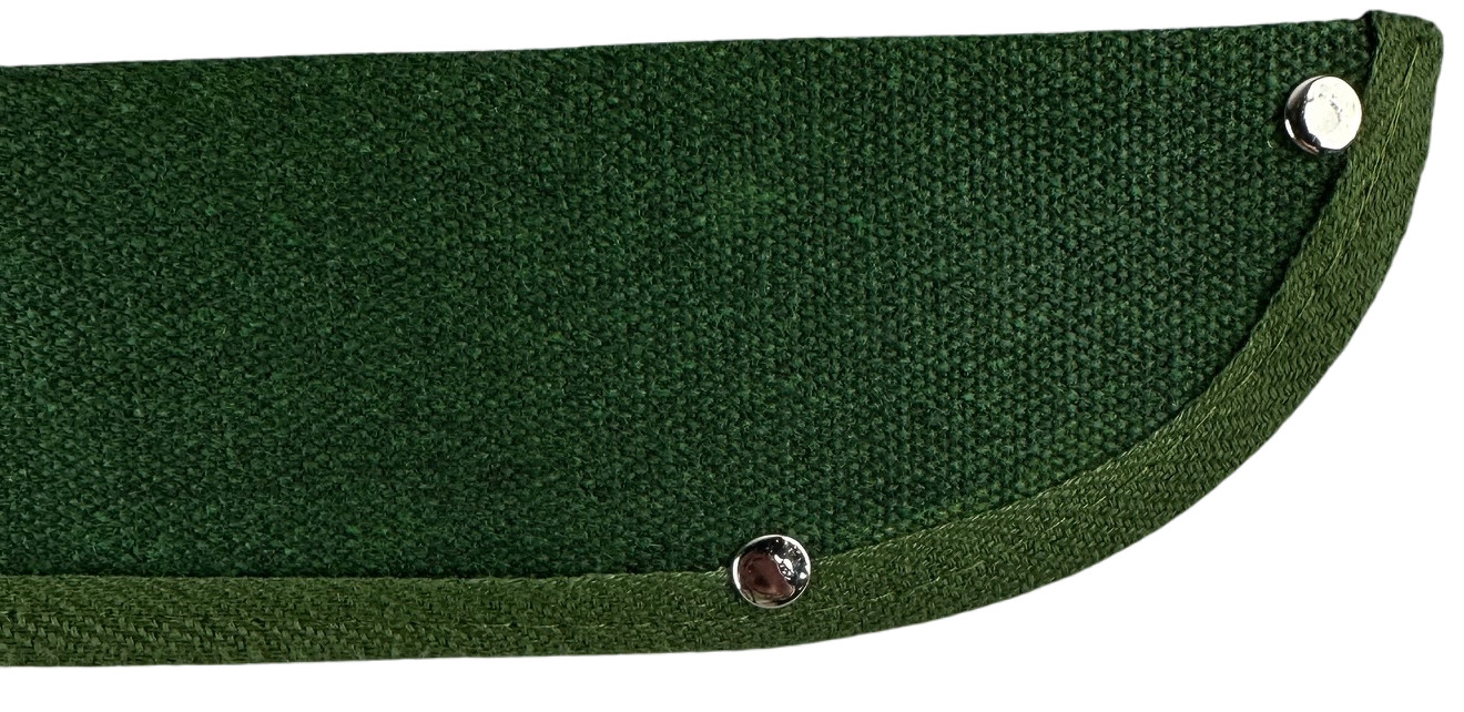 2 Pc Machete 24" & Protective Sheath Plain Edge Brush Gardening Survival Hunting