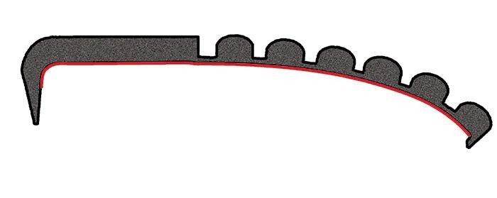 Pacer Performance Rail Guard Complete 6' Bed 4 Piece Kit*Rail Gaurd