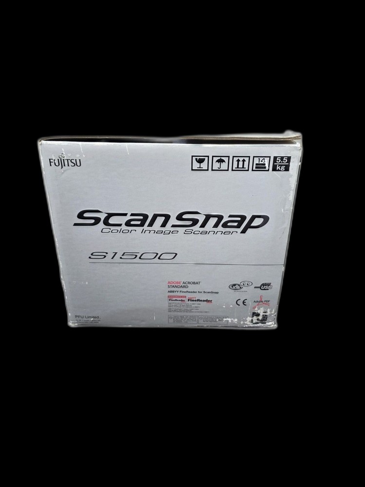 Fujitsu ScanSnap S1500 Sheetfed Duplex Color Document Scanner