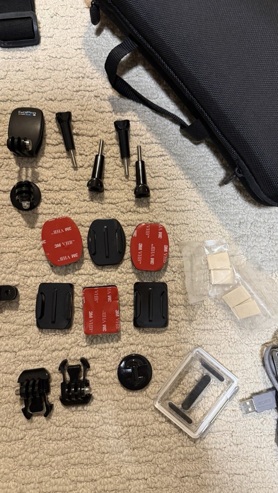 GoPro Accessory Bundle with Mounts, Straps, Floating Handle, Case, Tripod