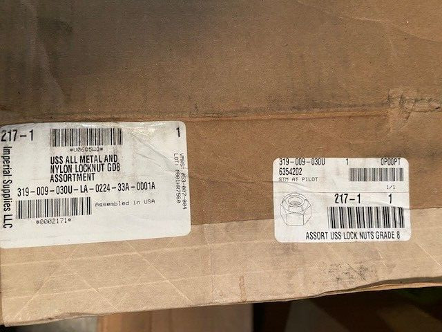 Imperial Nylon Insert Lock Nuts Assortment 217-1