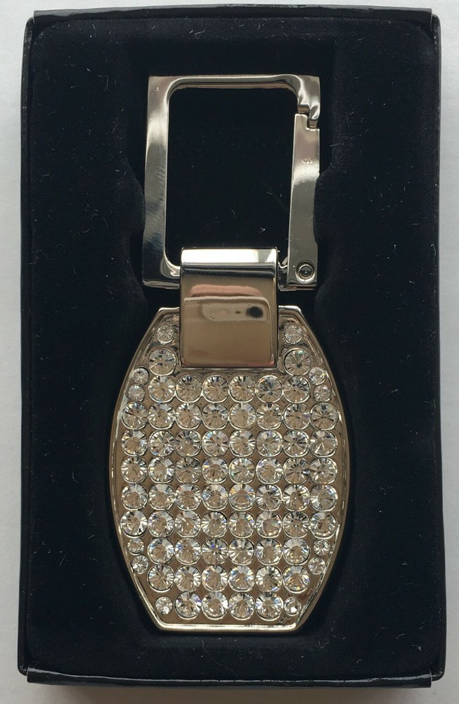 3 X Pine Apple Shape Crystal Key Holder with Gift Box (3 PIECES PER PACK)