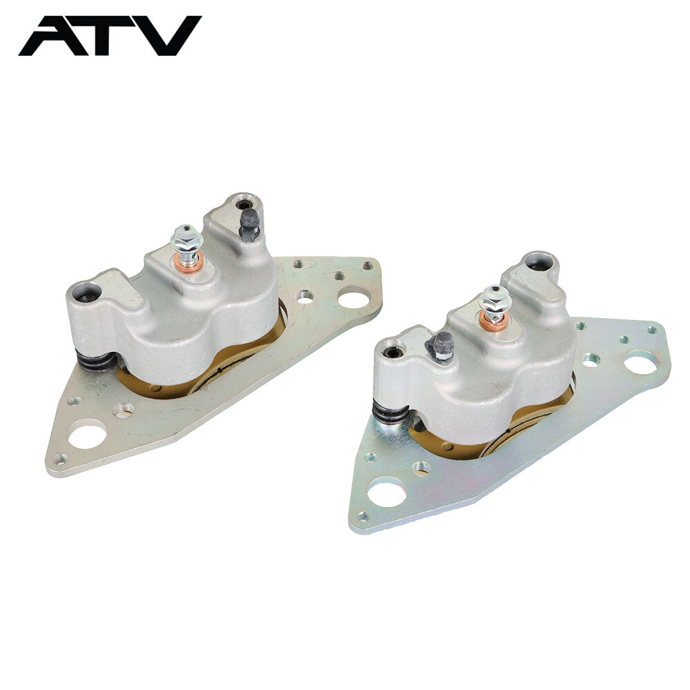 Front Brake Calipers W/Pads For Polaris Ranger 800/ Crew/ XP 2010 2011 2012-2015