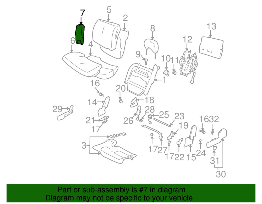 Genuine GM Armrest 88895725