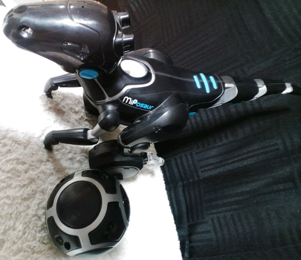 WowWee Miposaur: Interactive Dinosaur Robot Toy With Ball
