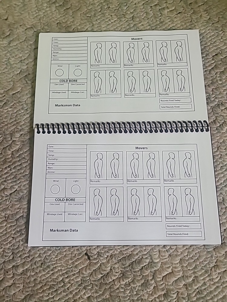 VooDoo Tactical Men's Marksman Data Book, Black