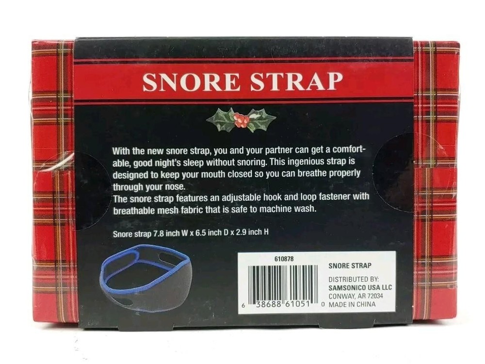 5x The Original FUN Workshop Snore Strap Universal Size Adjustable Comfortable
