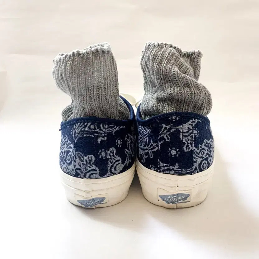 Vans Paisley Pattern Sneakers 240mm Navy Official