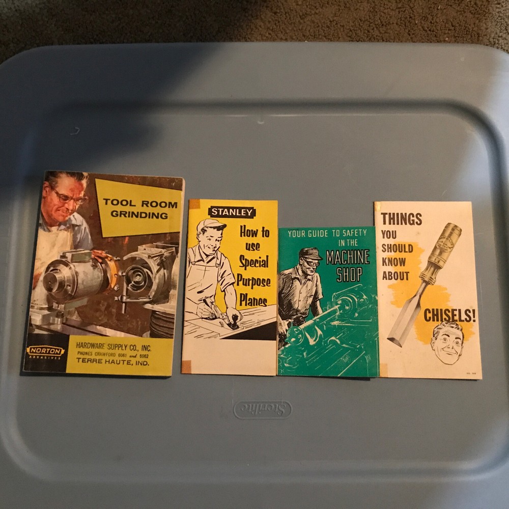 Lot Assorted manuals/brochures - Stanley, Popular Science USS, etc.