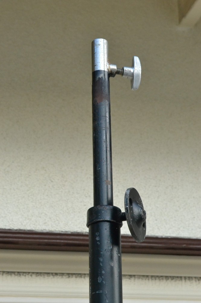 (1) HEAVY DUTY STUDIO STAND Photo Light/Boom Base/Background. 12ft+ EXT.