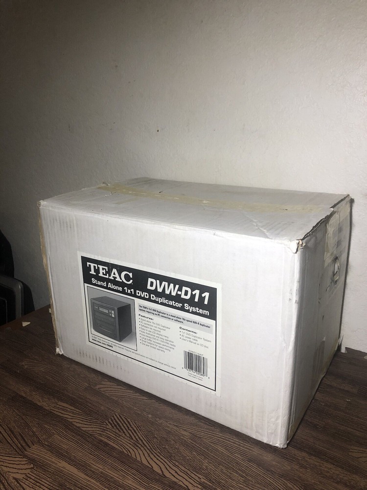 TEAC Black 1 to 1 8M Buffer Memory Stand-Alone 16x CD/DVD Duplicator Model DVW/D