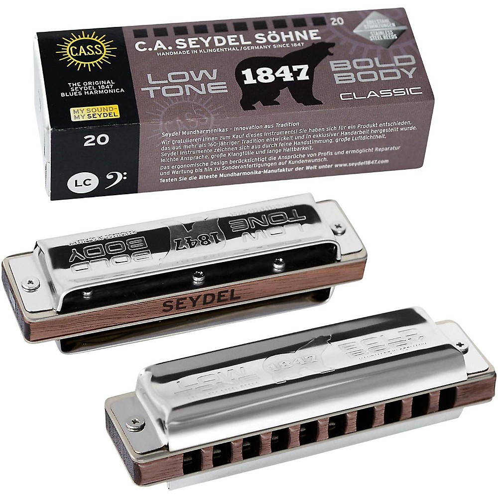 SEYDEL Blues Classic 1847 Harmonica Super Low E