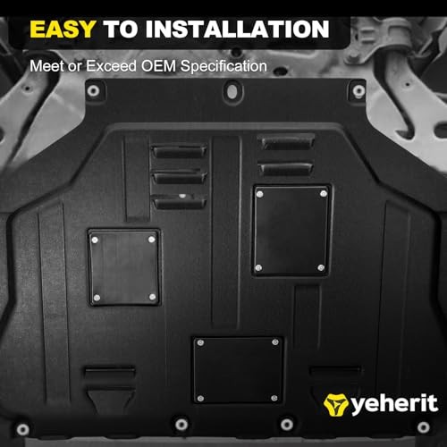 Engine Splash Shield Guard Compatible with Ford Escape 2013 2014 2015 2016