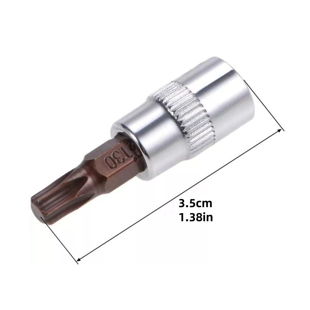5 x New T30 Torx Bit Sockets Compatible For ratchet wrenches, extensions