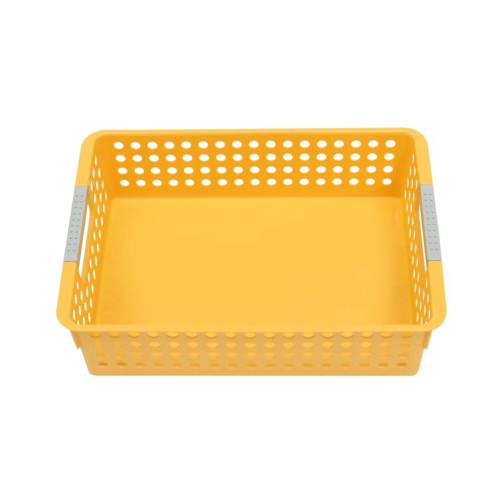 24PCS PP Baskets Kit Papers Documents Storage Box Multicolor Organizer Storage