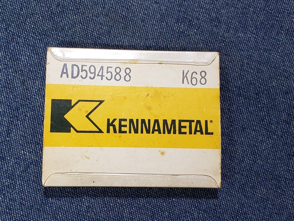(5Pc) Kennametal Top Notch AD594588 Carbide Inserts