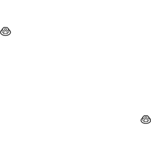 Genuine Ford Upper Support Nut W710660-S441