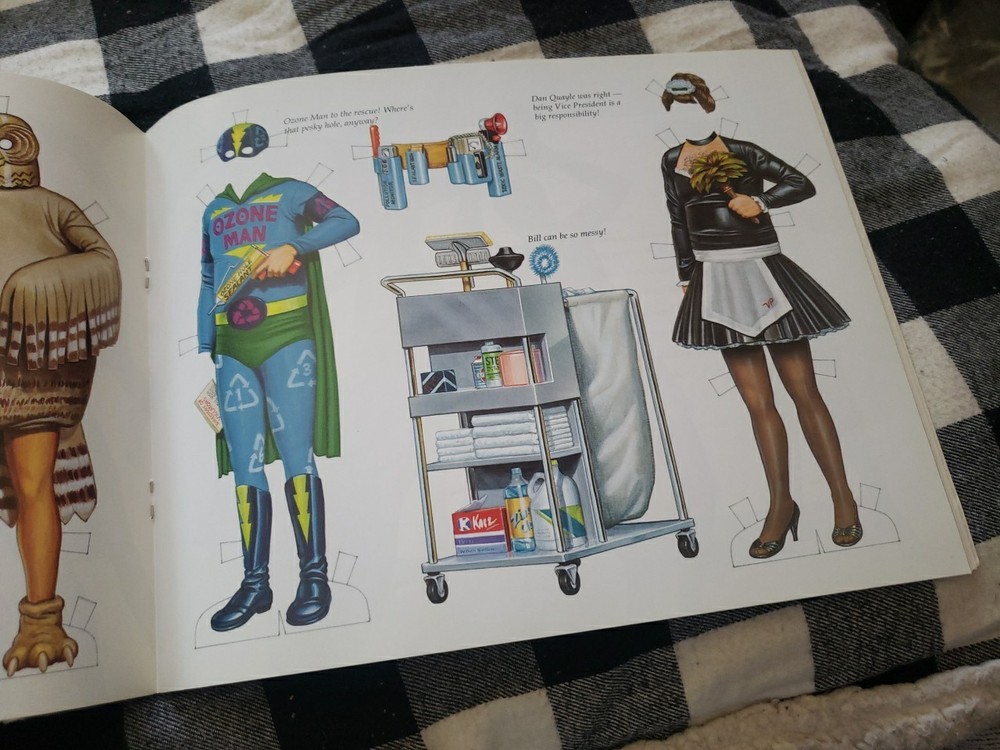 Bill & Al's Excellent Adventure A Paper Doll Book, 1994