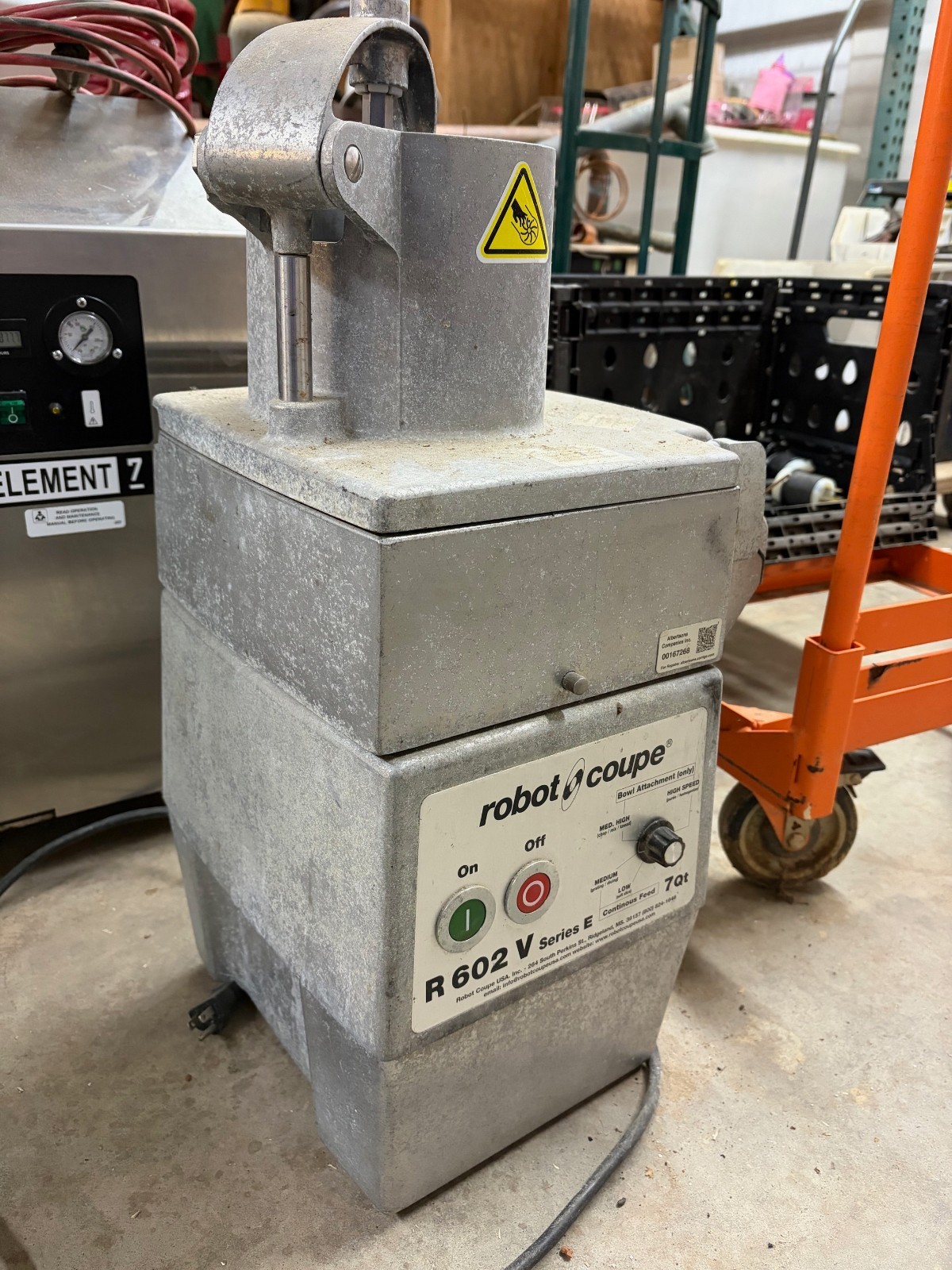 Robot Coupe R602 Commercial Food Processor Variable Speed - Works Great