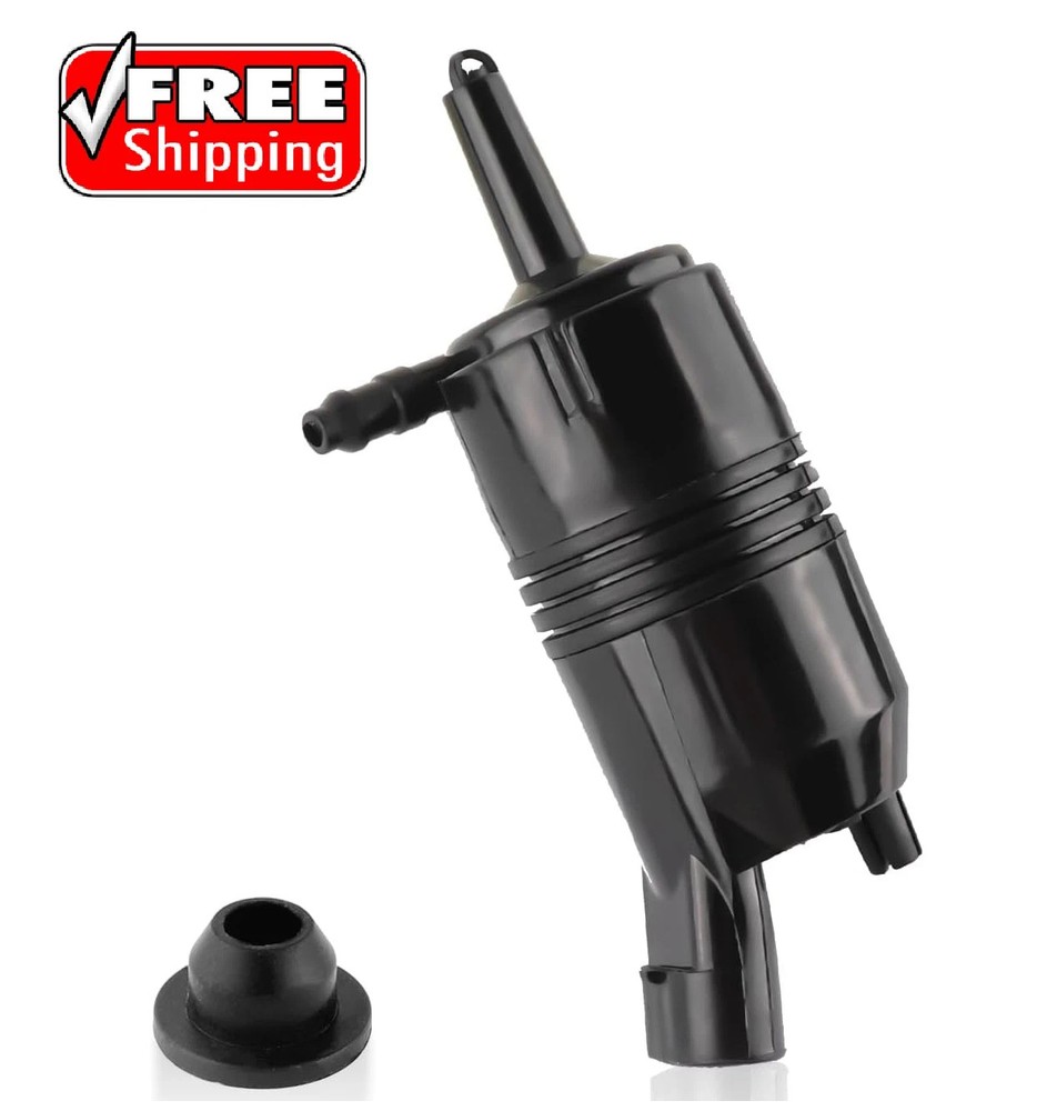 Windshield Washer Pump, Windshield Wiper Pump Compatible with Silverado, Impa