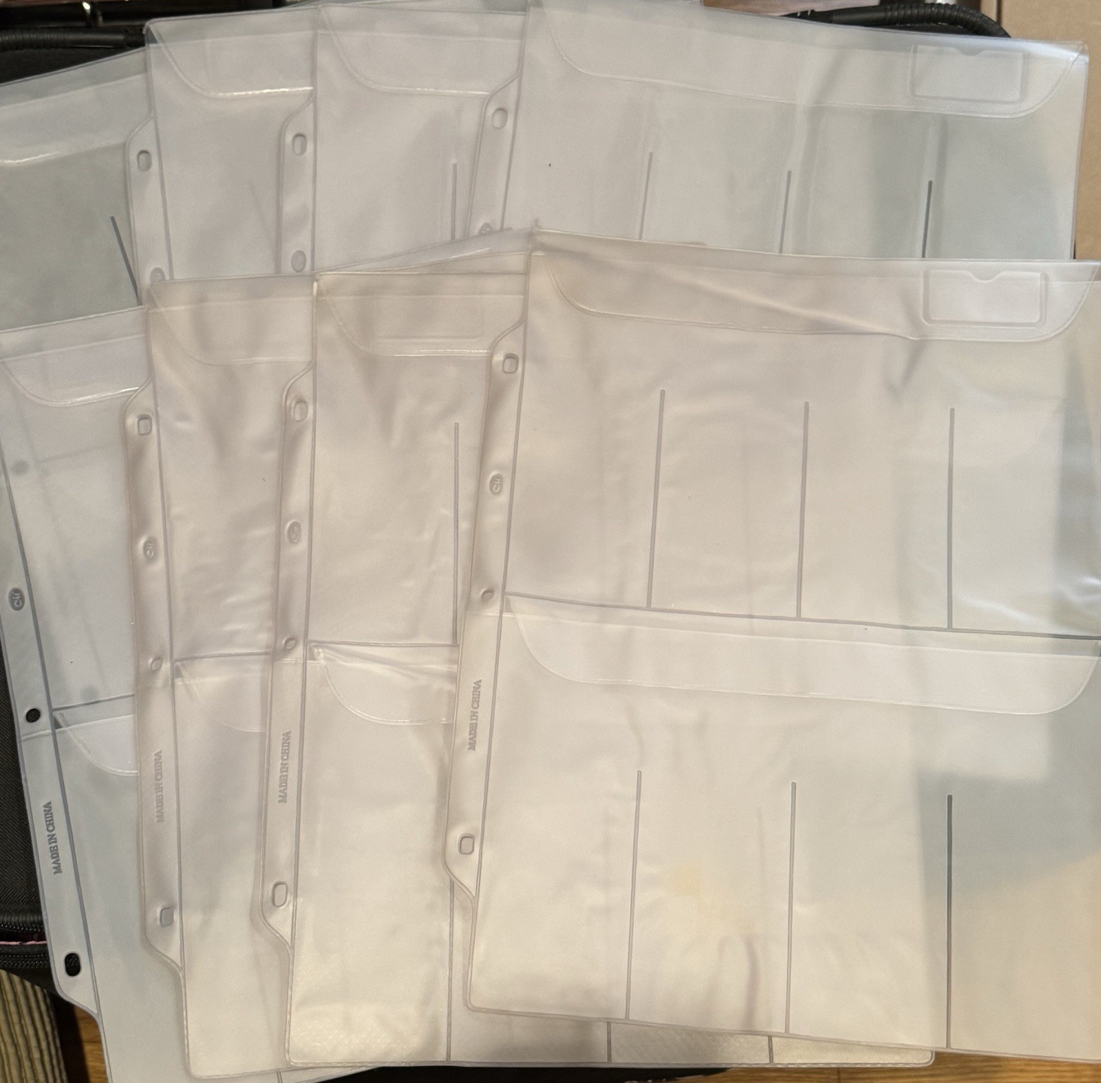 Creative Memories Accessory Binder Sticker Protectors 8 sheets Studio FREE SHIP