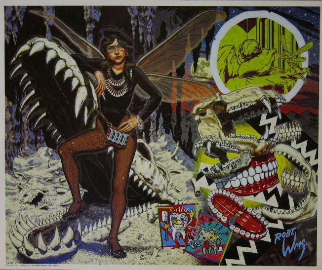 ROBERT WILLIAMS THE TOOTHFAIRY LOWBROW ART POSTER