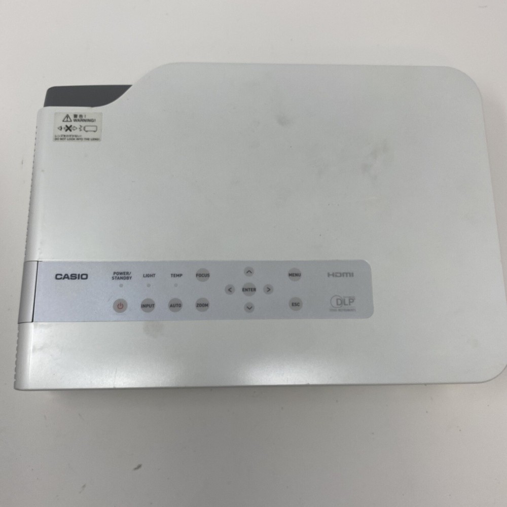 Casio Data Projector XJ-A240V HDMI Computer Connection - READ