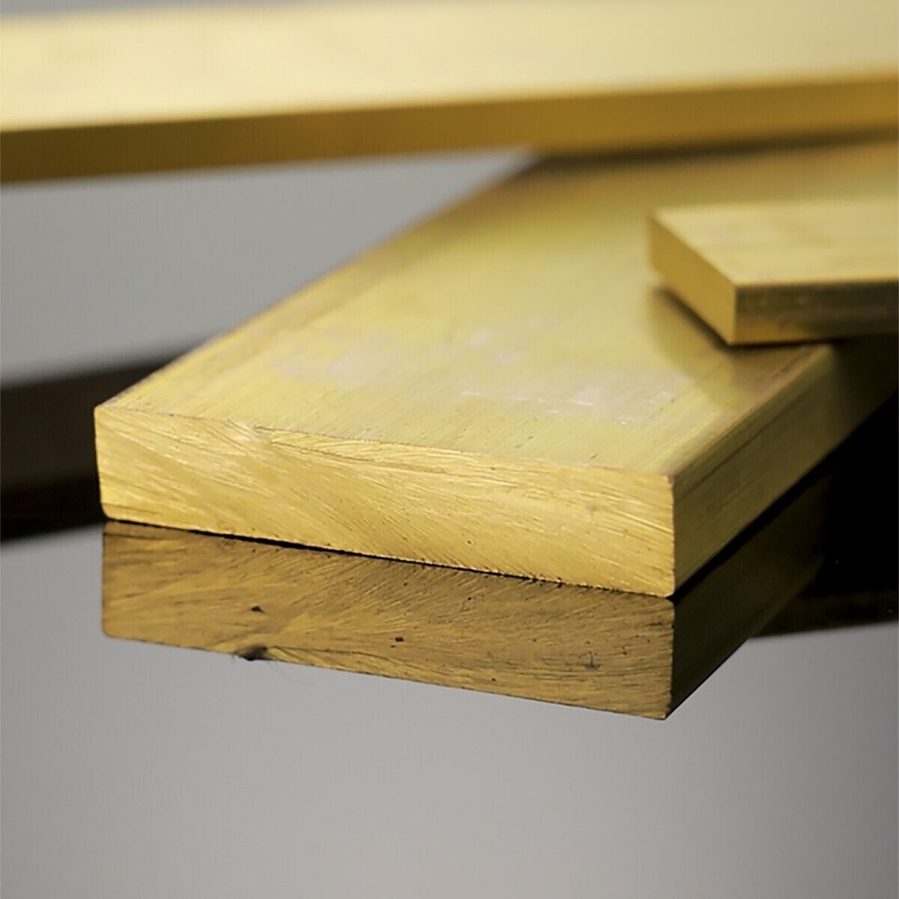 Thickness Brass 4mm - 30mm Flat Material Brass Flat Bar Brass Flat Plain