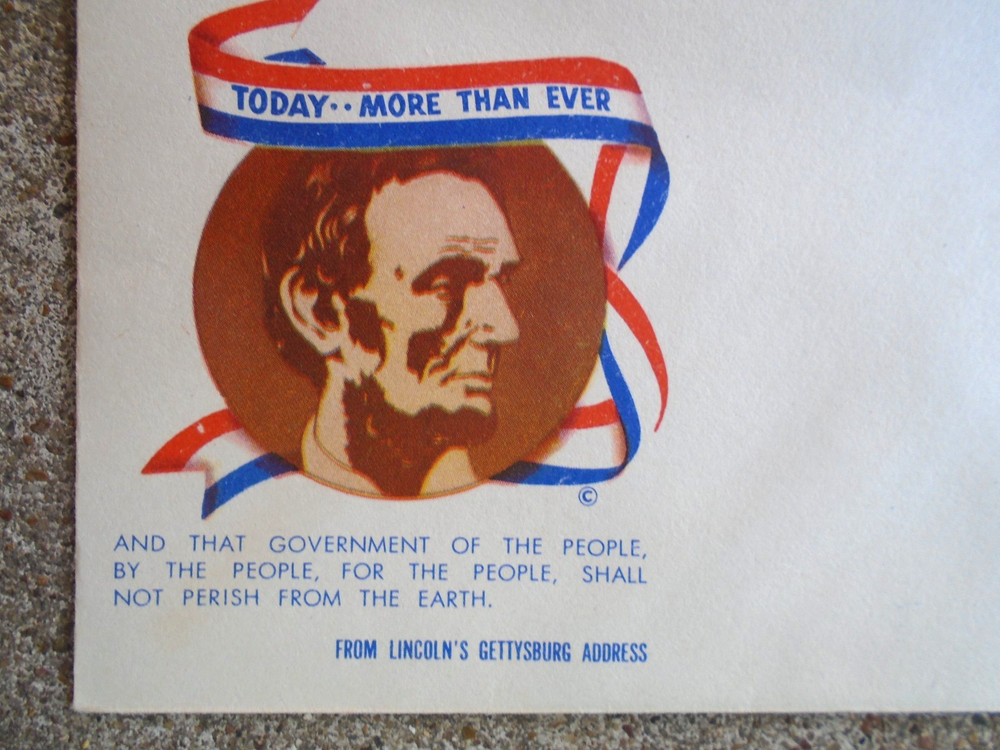 WWII home front patriotic envelopes