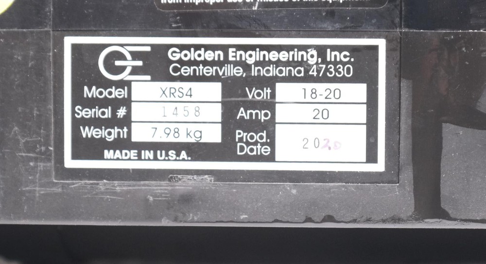 Golden Engineering XRS4 Portable Imager Generator Source
