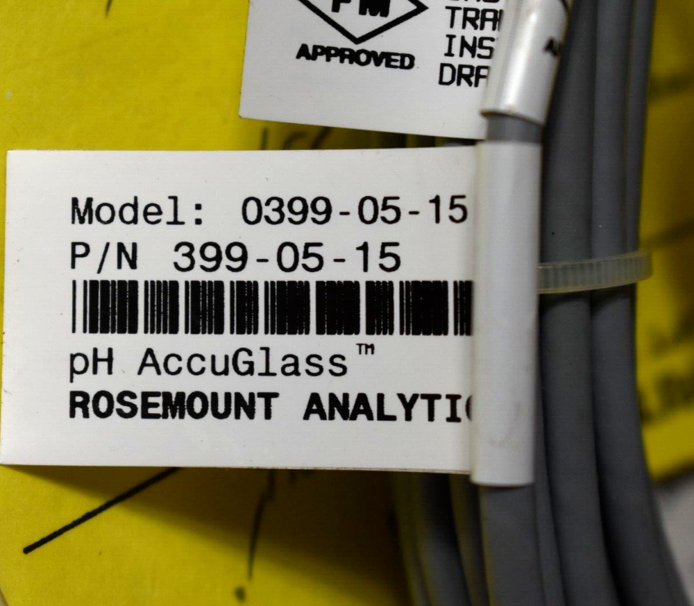 Rosemount Analytical 0399-05-15 Combination pH/ORP Sensor 399-05-15