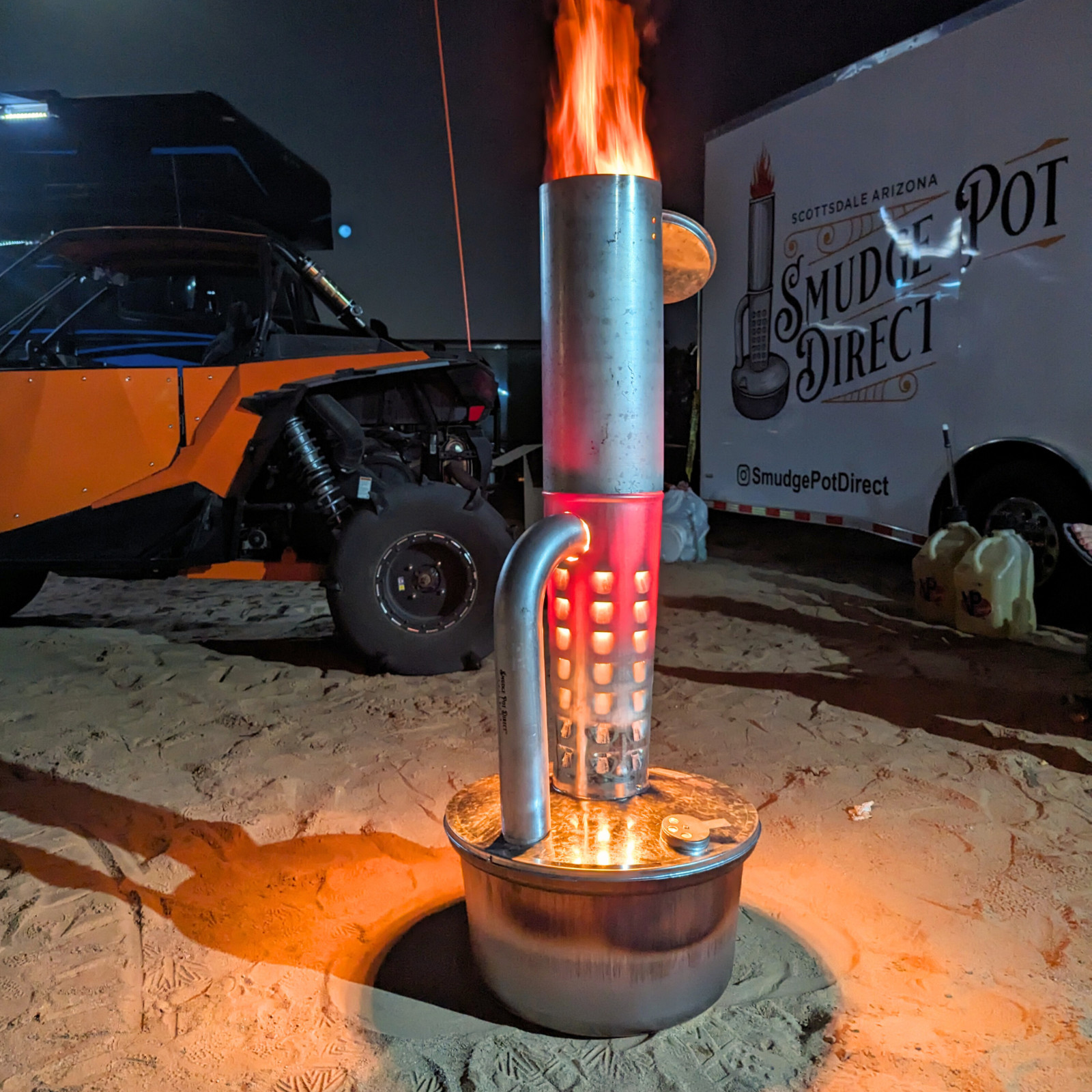 Smudge Pot Direct® Patented Gen2 Smudge Pot Outdoor Heater Fast Free Shipping