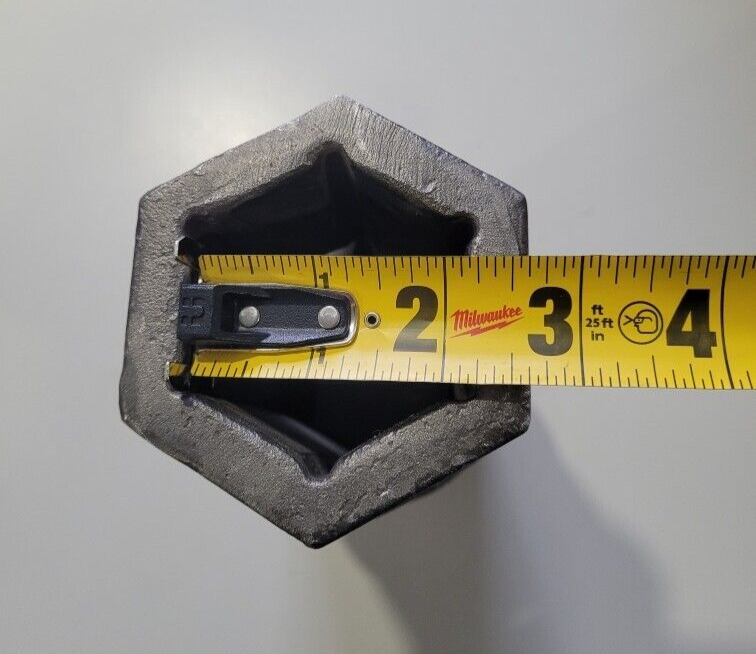 Replacement 2" Hex Auger Weld On Collar Auger Part, New