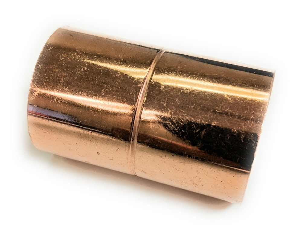 ICS Industries  3/4 Inch CXC Wrot Copper Pressure Coupling - Ring Stop 100 PACK