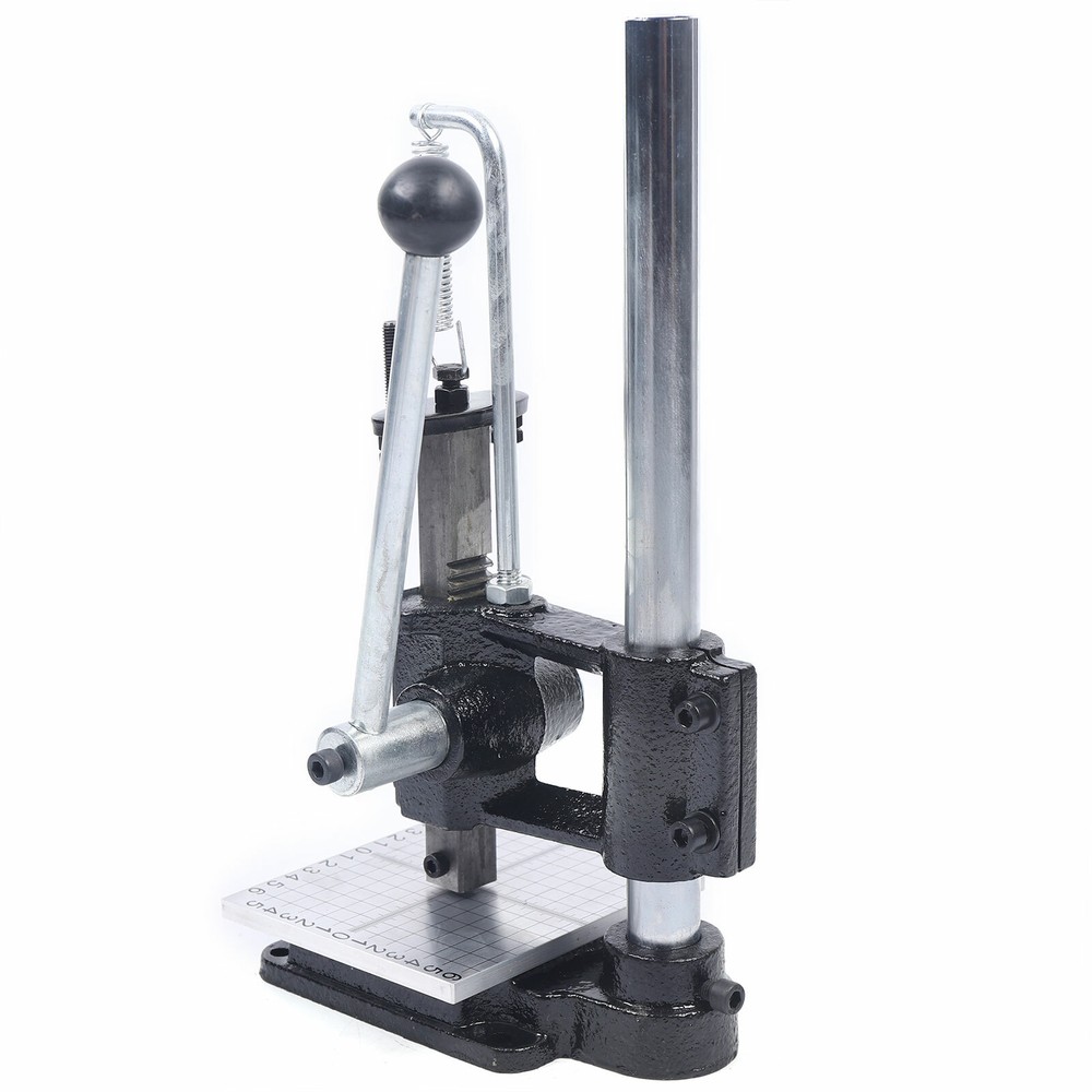 Leather Craft Embossing Press Imprinting Machine Leather Stamp Punching Tool DIY