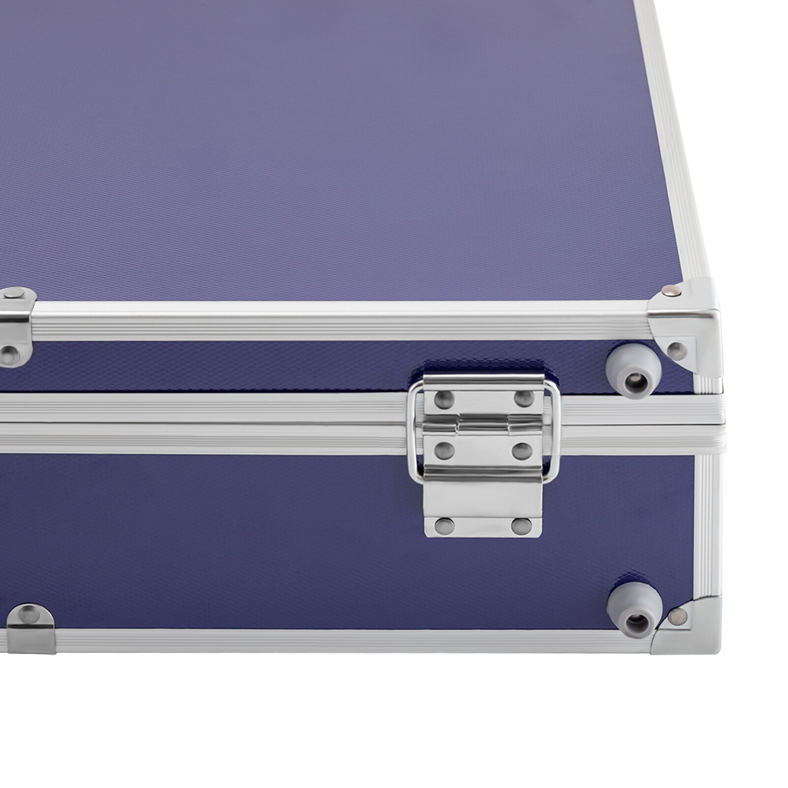 100 Graded Certified Coin Slab Aluminum Blue Storage Travel Box Protector Case