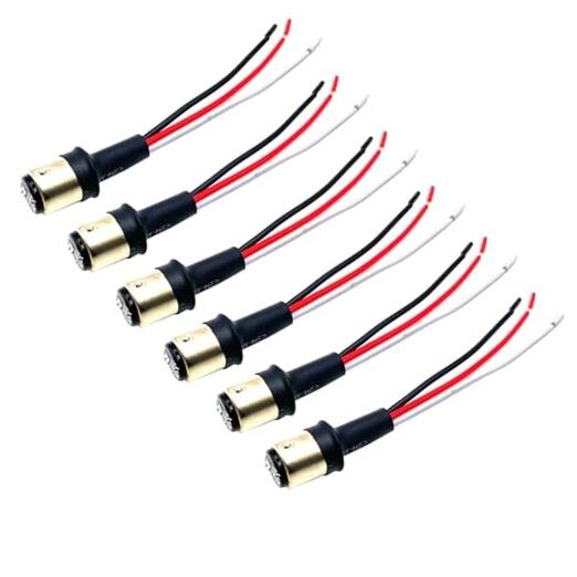 Pcs 1157 BAY15D Led Bulb Socket Plugs,1157 Car Light Socket Plug Adapter 6