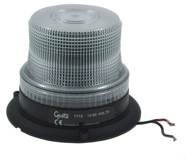 Grote 77101 Clear Mighty Mini Strobe (Single Flash)