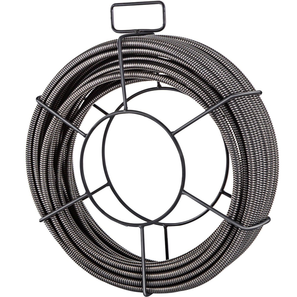 75ftx3/8in Solid Core Drain Cleaning Cable for Sewer Clog Removal Tool