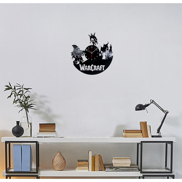 Vinyl Clock Warcraft Wall Clock Unique Art Vinyl Record Wall Clock 20