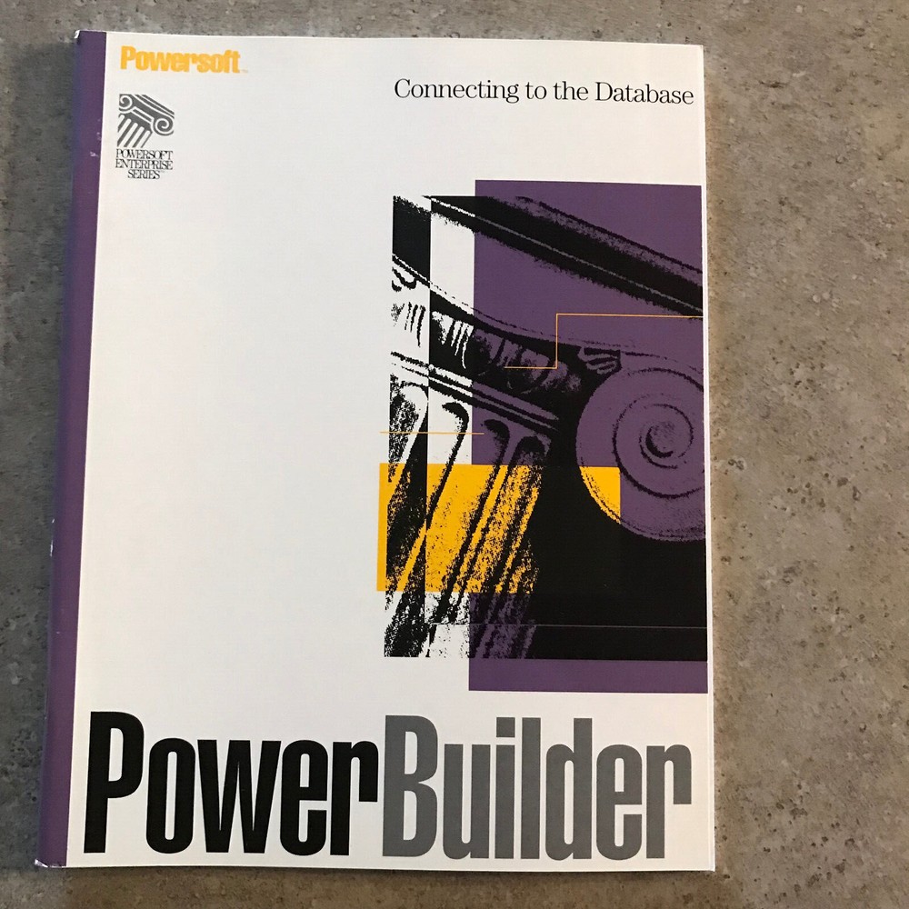 PowerBuilder Ver. 3.0a for Microsoft Windows 3.1 3.5" Diskettes & Manuals  