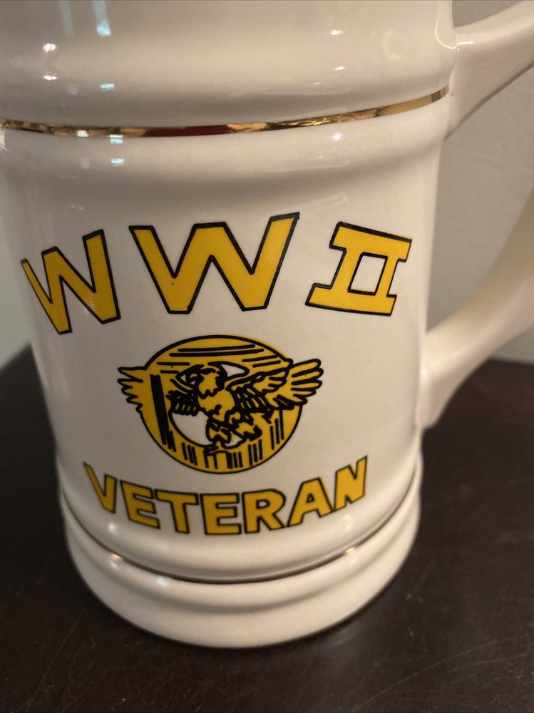 LG. WWII VETERAN COFFEE MUG