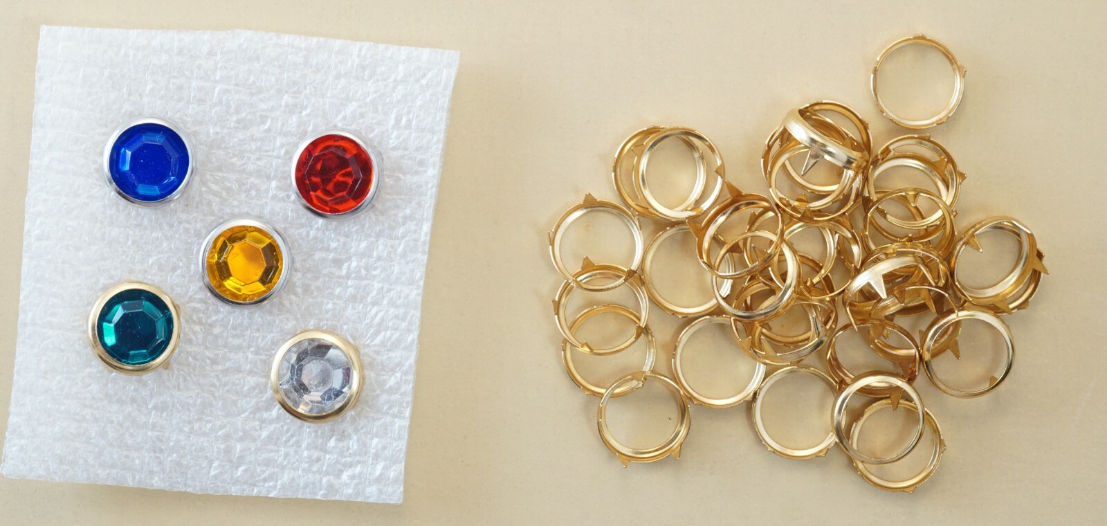 New color Acrylic Rhinestone(#48) Size ss48 & Gold/Silver rim U.S. stock USA.