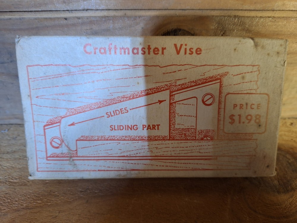 Vintage Craftmaster Plank Vise