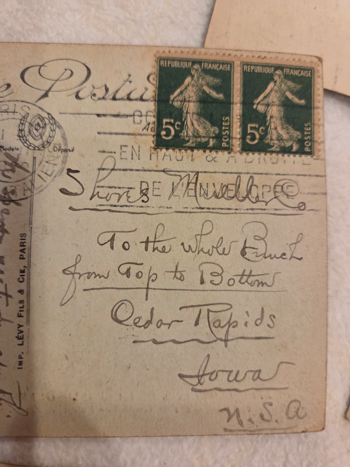 WWI Orig.PHOTOS Vintage RPPC Post Card LOT OLD 1910s German Ruins